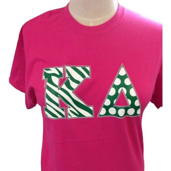 Kappa Delta small pink screenprinted shirt New with Tags - Picture 1 of 1